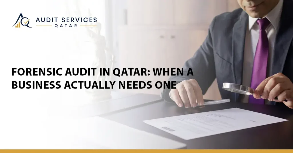 Forensic audit Qatar